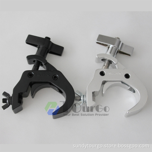 Tourgo Stage Light Aluminium Clamps Hook Quick Coupler truss clamp hot sell